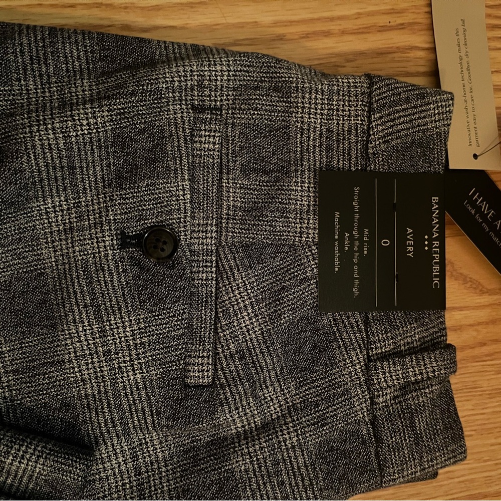 Banana Republic trousers plaided